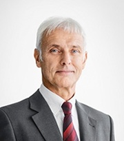 Matthias Mueller, CEO of Volkswagen's Porsche sports car division